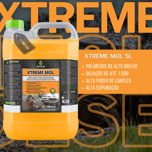 Xtreme Mol Shampoo Desengraxante 5l Protelim