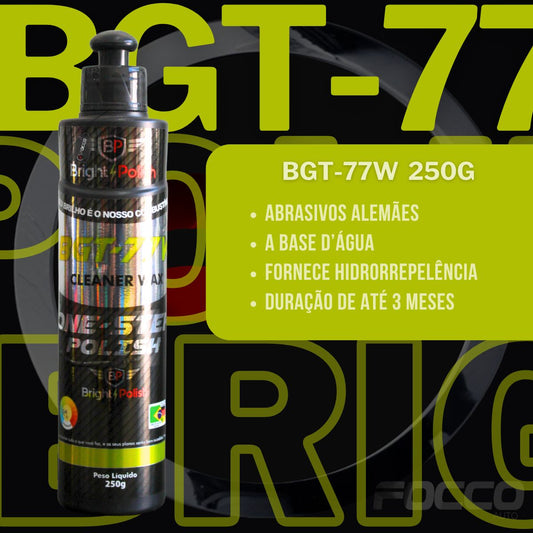 BGT 77W Cleaner Wax 250g Bright Polish