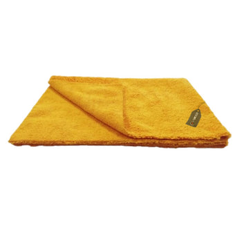 compare product Toalha de Microfibra Extra Soft Laranja 40x60 Sem Costura 320gsm Akora