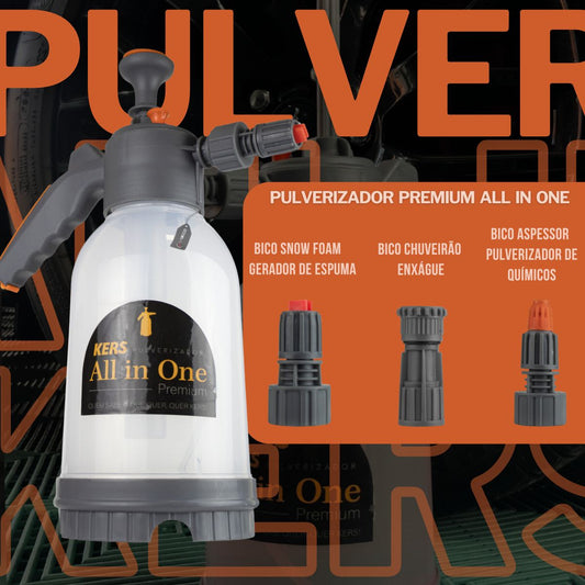 Pulverizador Premium Pressure All In One Profissional 2L Kers