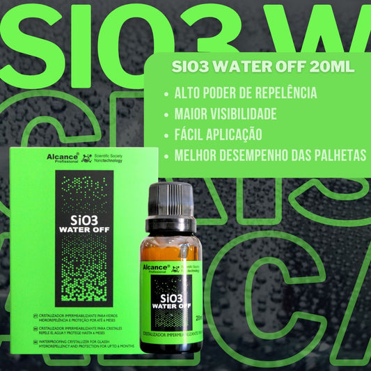 Sio3 Cristalizador de Vidros 20ml Alcance