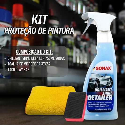 Kit Proteção de Pintura Brilliant Shine Detailer Sonax