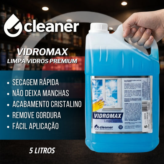 Vidromax Limpa Vidros Premium 5L Cleaner