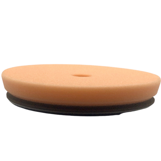 Boina de Espuma Laranja Refino/Lustro c/ Furo Central 5" Tollsystem