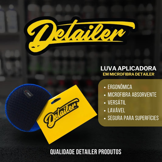 Luva aplicadora em microfibra Detailer