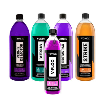 compare product Kit Verniz de motor + Vexus + V Floc + Strike + Restaurax Vonixx