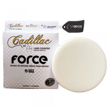 Boina de Espuma Branca 6,5'' Force Cadillac