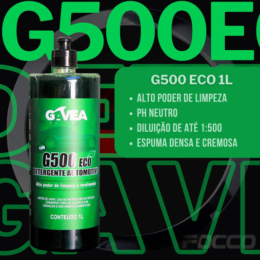 G500 Eco Detergente Automotivo Concentrado 1:500 1l Gavea
