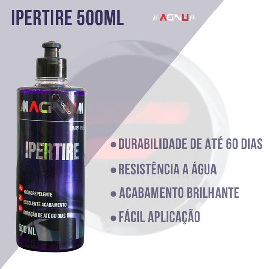 Ipertire Condicionador de Pneus 500ml Magnum