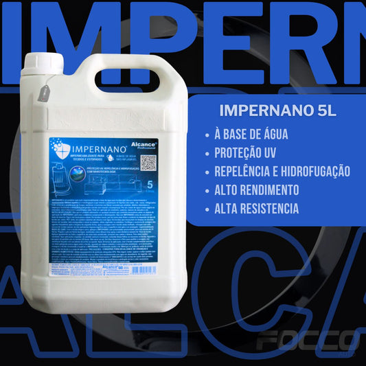 ImperNano Impermeabilizante de Tecidos 5l Alcance