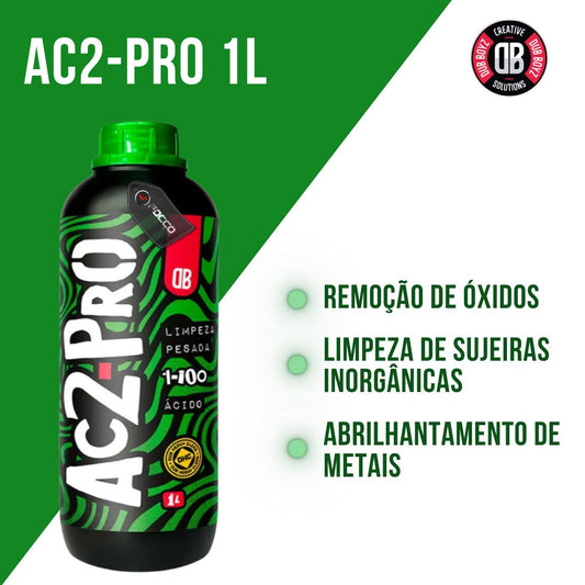 AC2 Pro Desengraxante Ácido Limpeza Pesada 1l Dub Boyz
