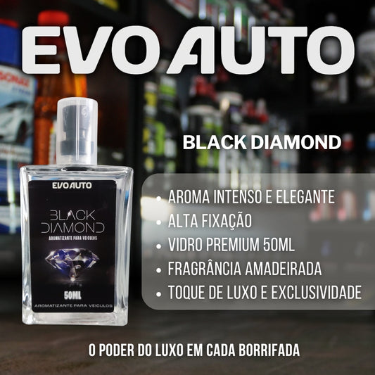 Aromatizante para Veículo 50ml Black Diamond Evo Auto