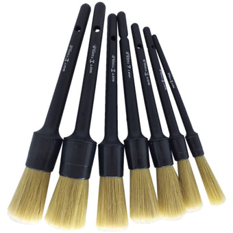 compare product Kit 7 Pinceis Cerdas Naturais Detalhamento Externo Sigma Tools