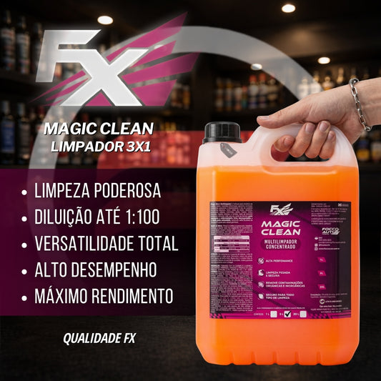 Magic Clean Limpador 3x1 Multifuncional 1:100 FX