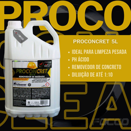 ProConcret Removedor de Concreto Concentrado 5l Cleaner
