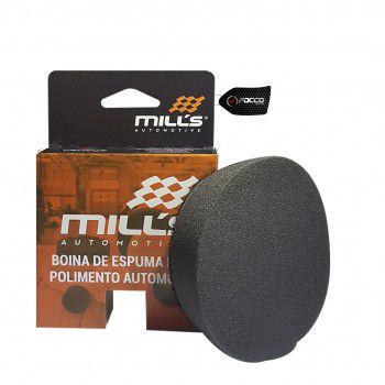Boina de Espuma Preta 3'' Lisa Mills