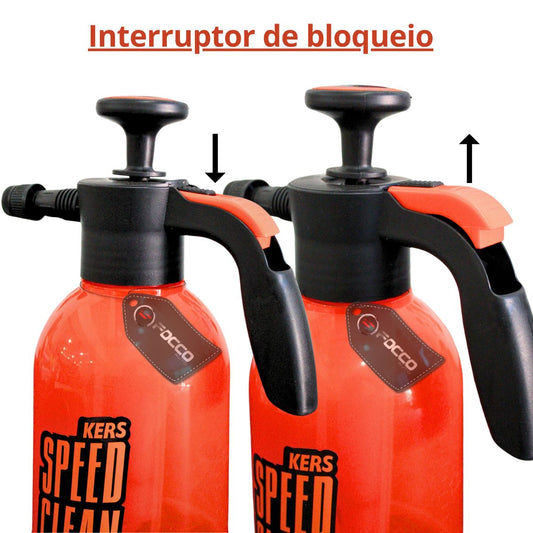 Pulverizador Manual Speed Clean Profissional 2l Kers