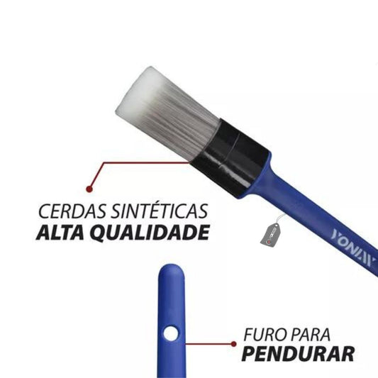 Kit c/ 5 Pincéis Interno Vonixx