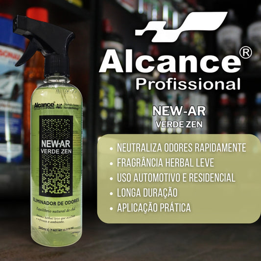Removedor de Odores New Ar Verde Zen 500ml Alcance
