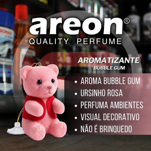 Aromatizante Smile Funny Bubble Gum Areon