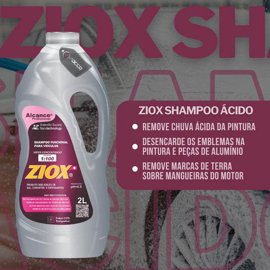 Ziox Shampoo Acido Funcional 1:100 2l Alcance