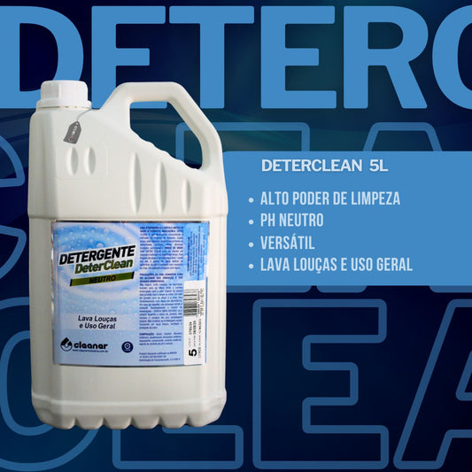 Deterclean Detergente Neutro 5l Cleaner
