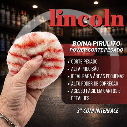 Boina Pirulito Power Corte Pesado 3" Com Interface Lincoln