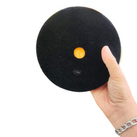 Boina de Lã Híbrida Amarela c/ Interface Laranja 6" RS Mills