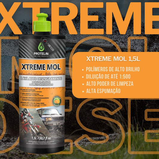 Xtreme Mol Shampoo Desengraxante 1,5l Protelim