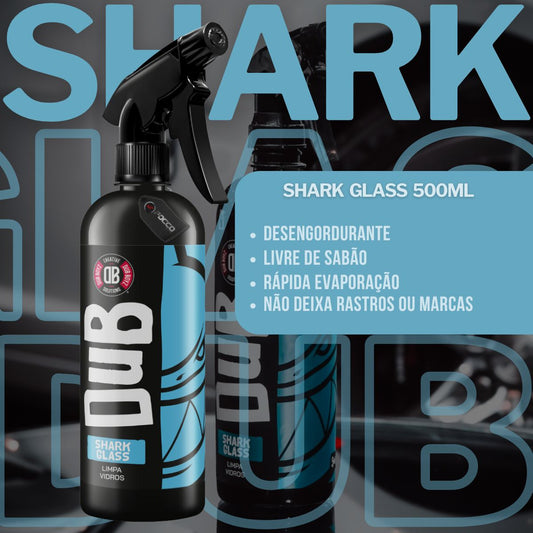 Kit Limpa Vidros Shark Glass + Pano Mágico Limpa Vidros Akora