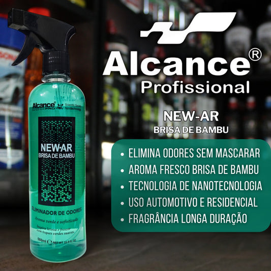 Removedor de Odores New Ar Brisa de Bambu 500ml Alcance