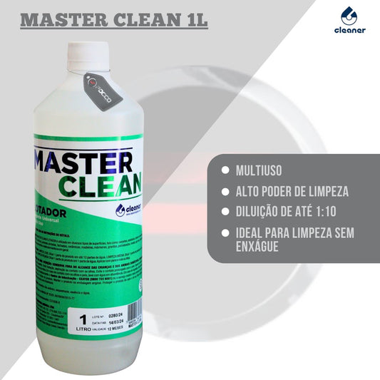Master Clean Apc Flotador Uso Geral 1l Cleaner