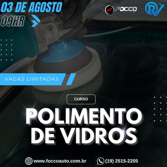 compare product Curso de Polimento de Vidros 08/2024 Resolvidro