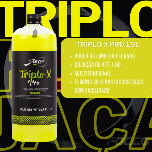 Kit Pulverizador Berry Jato Continuo + Triplo X Pro Limpador Multiuso 1,5L Jaça