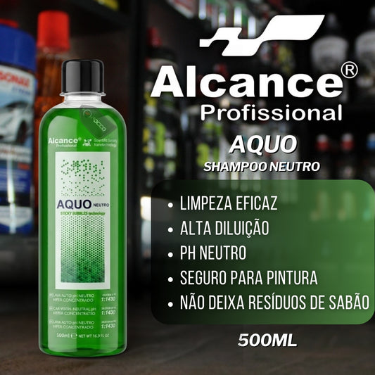 Shampoo Neutro Aquo Guard Concentrado Diluição 1:1430 500ml Alcance