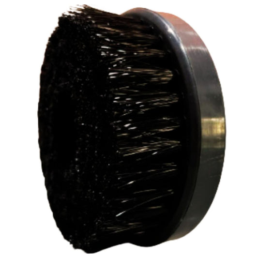 ESCOVA DE ESTOFADOS SPIN 5/8" PRETA MÉDIA 120MM FOR DETAIL