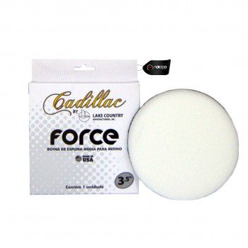 Boina de Espuma Branca 3,5'' Force Cadillac