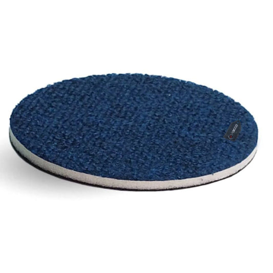 Boina Feltro Para Polimento Vidros Azul 5" Resolvidro