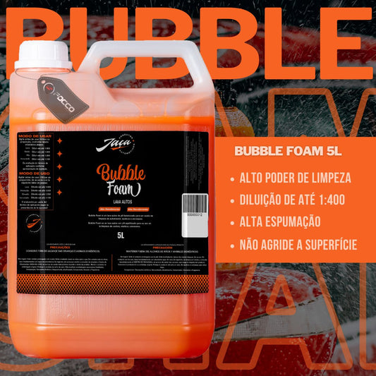 Shampoo Neutro Bubble Foam 5l Jaça