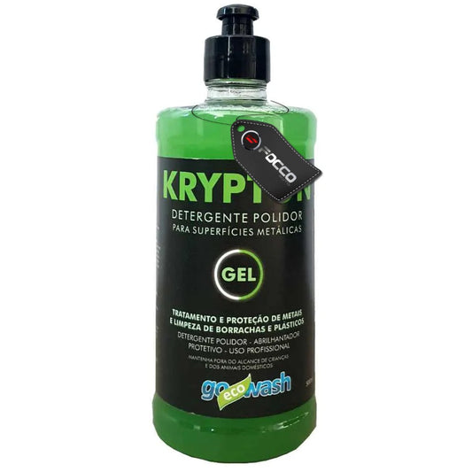 Krypton Detergente Polidor de Metais Gel 500ml Go Eco Wash