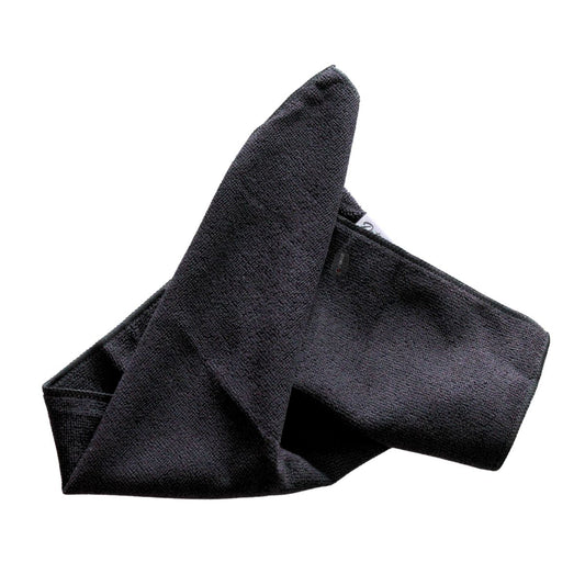 Toalha de Microfibra 40x40cm Preta 230gsm Detailer