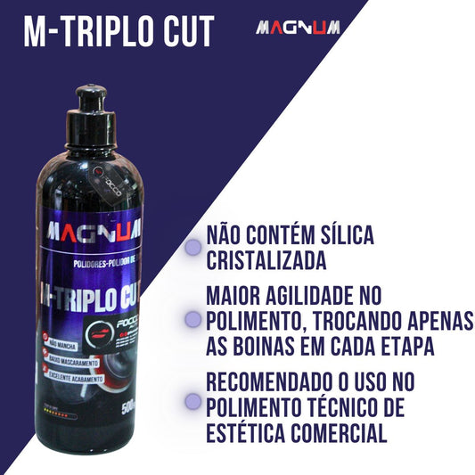 M Triple Cut  Composto 3x1 500ml Magnum