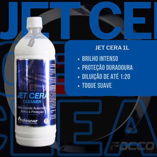 Jet Cera Concentrada 1:20 Proteção Prolongada 1l Cleaner