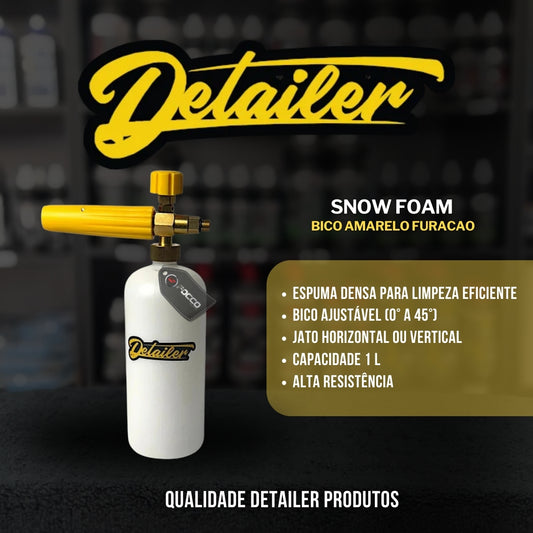 Snow Foam bico amarelo furacao 1.3 Detailer