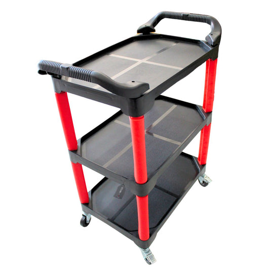 Carrinho P/ Ferramentas 3 Bandejas Vermelho Sigma Tools
