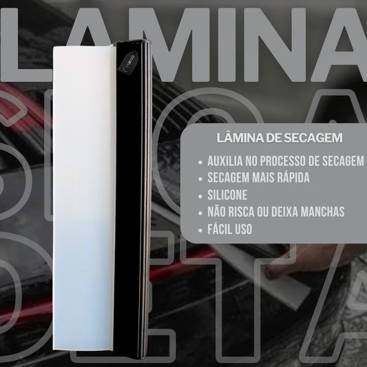 Lâmina de Secagem em Silicone Detailer
