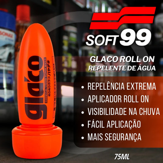 Glaco Roll on Repelente de Água 75ml Soft99
