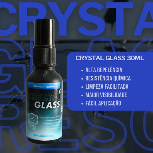 Crystal Glass Vitrificador de Vidros 30ml Resolvidro