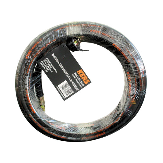 Mangueira P/ Lavadoras de Alta Pressão Trama Aço M22 x 1/4 12M Kers
