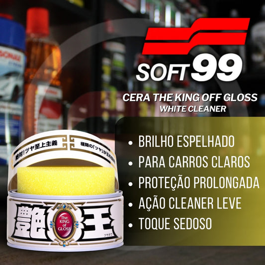 Cera the king Off Gloss White Cleaner 300g Soft99
